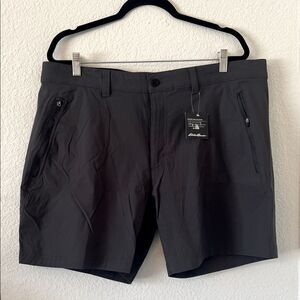 Eddie Bauer Men's Carbon Flat Front Shorts